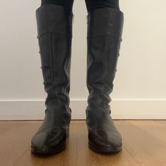Michael by Michael Kors Leather riding boots EUC - Picture 3 of 15
